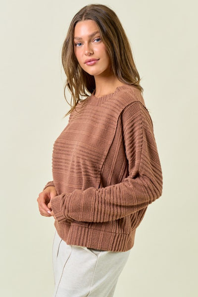 Oversized Chestnut Top