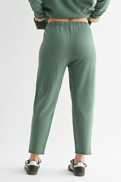 Silky Pine Essential Tapered Lounge Pants