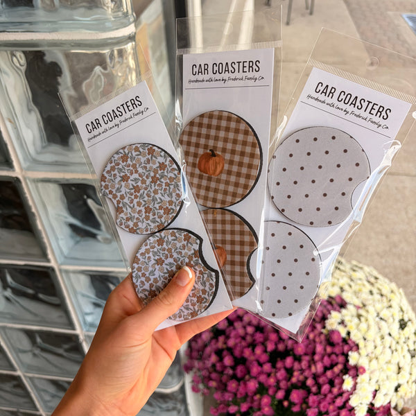 Car Coasters: Set of 2 - More Prints!