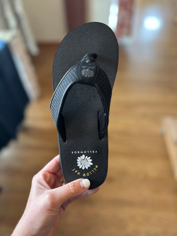 Yellow Box Nella Mellow Mat Flip Flops