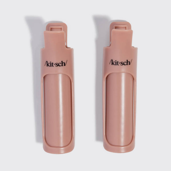 Kitsch Hair Volumizing Clip 2pc Set - Terracotta