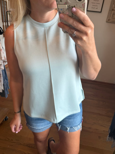 Sage Brushed Modal Tank Top