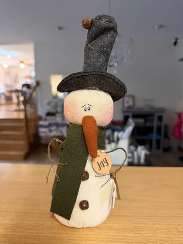 Jay the Jingle Bell Snowman