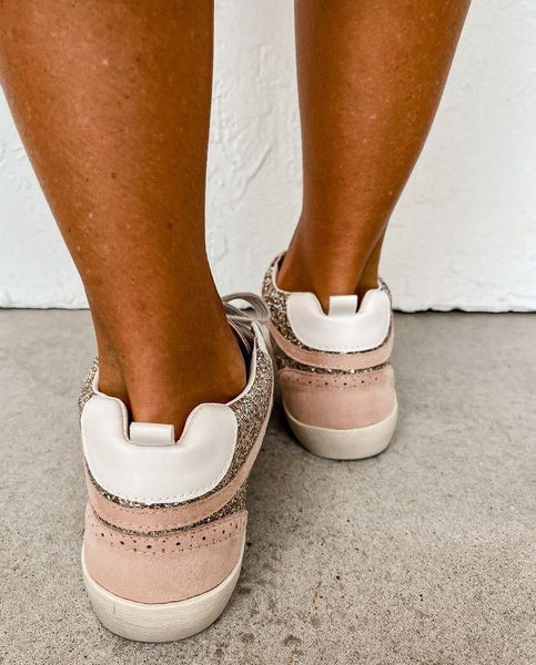 MiiM Daisy Sneakers in Light Gold