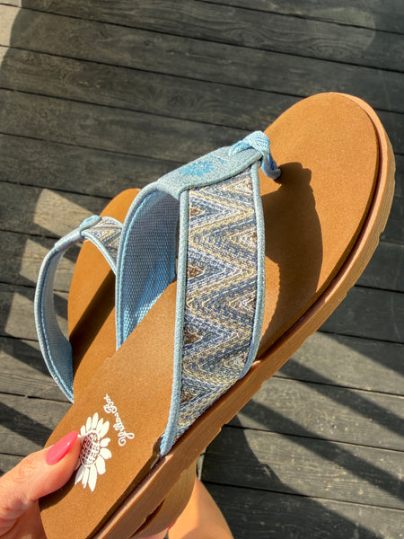 Yellow Box Fidda Blue Multi Sandals