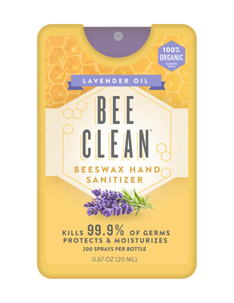 Organic Beeswax Bee Clean Hand Sanitizer Spray