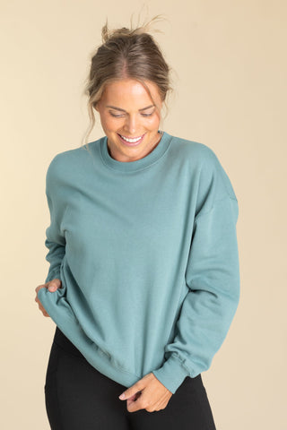 Arctic Fleece Relaxed Fit Crew Neck Sweatshirt