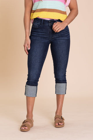 Judy Blue Double Band Capris