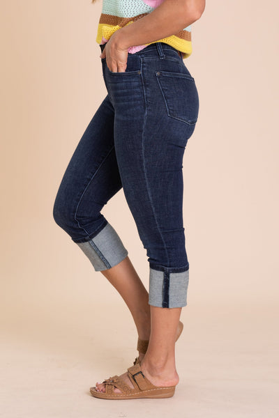 Judy Blue Double Band Capris