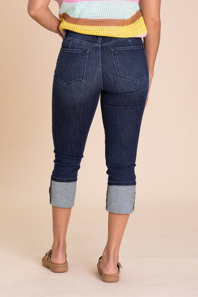 Judy Blue Double Band Capris