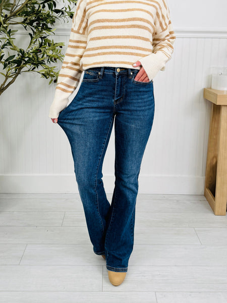 Judy Blue Shiloh Harness Detail Bootcut Jeans