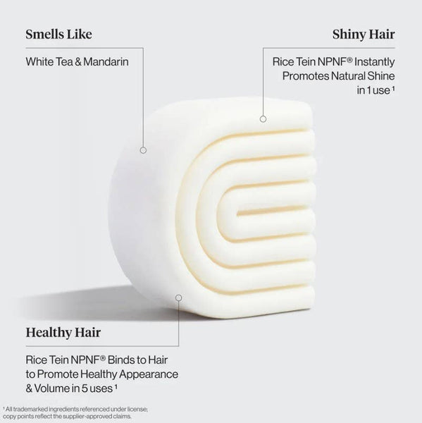 Kitsch Rice Water Shampoo & Conditioner Bar Combo for Hair Growth