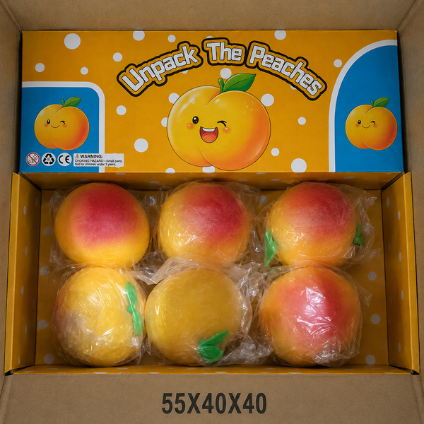 Jumbo Peach Squishy