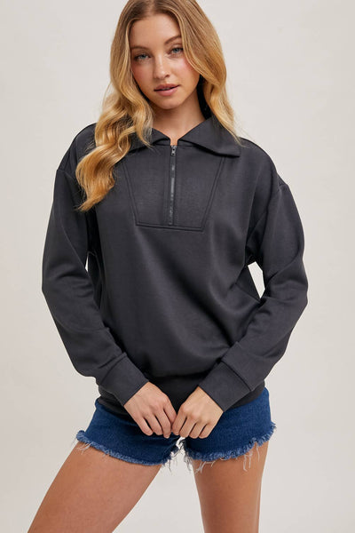 Ash Half Zip Sweater