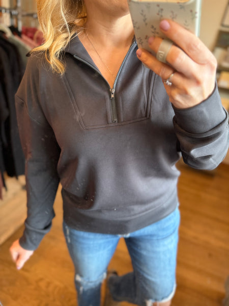 Ash Half Zip Sweater