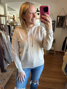 Oatmeal Lightweight Hoodie