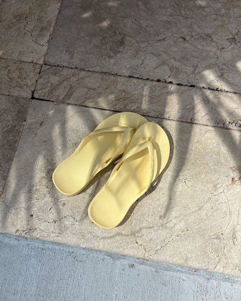 Archies Flip Flops in Butter