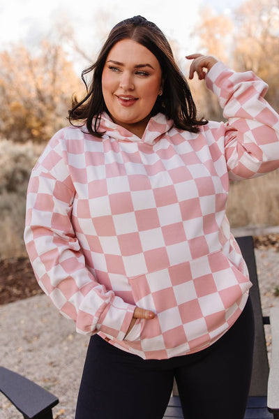 Ampersand Avenue Pink & Powerful University Hoodie