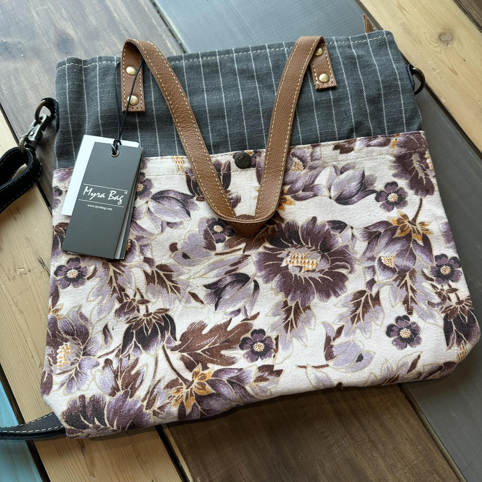 Myra Peony Tote Bag