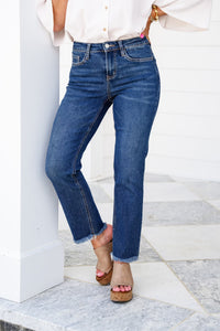 Lovervet Eloise Cropped Straight Jeans