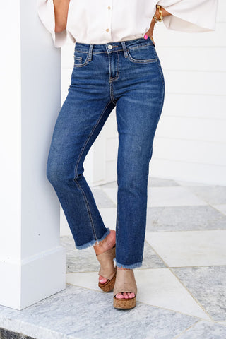 Lovervet Eloise Cropped Straight Jeans