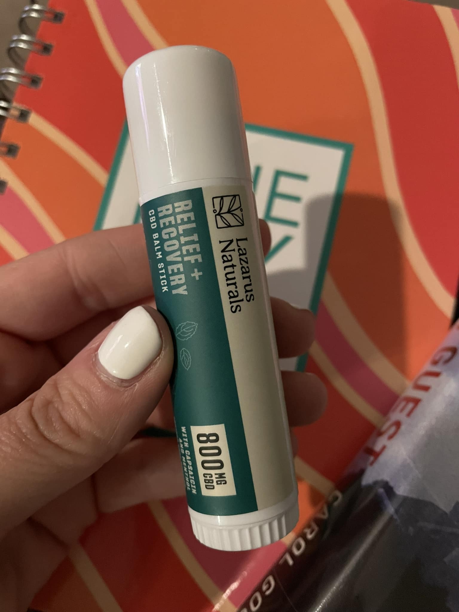 Balm Stick, Relief + Recovery (800 mg)