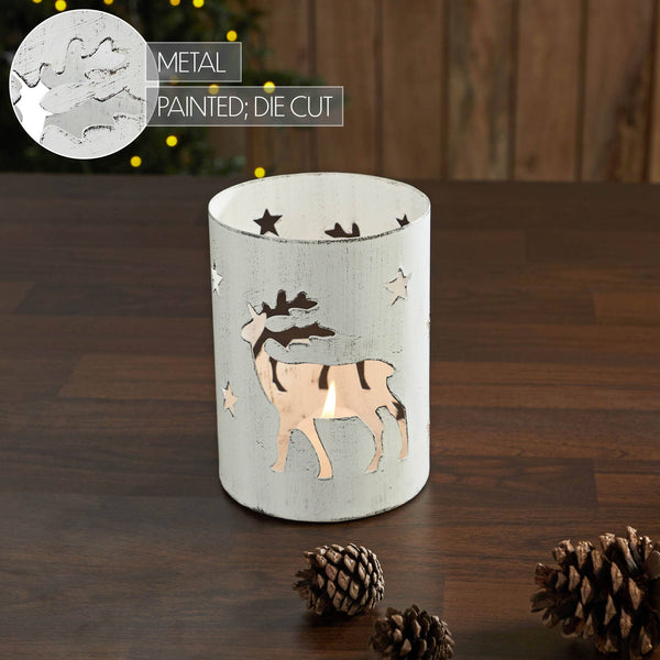 Reindeer Votive Candle Holder (1)