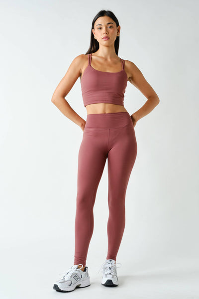 Rosewood Venice Cloud Light Criss-Cross Sports Bra