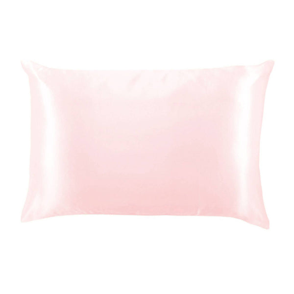 Solid Silky Satin Pillowcase