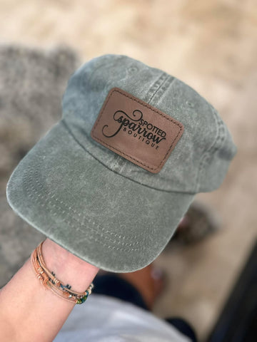 Spotted Sparrow Patch Baseball Hat
