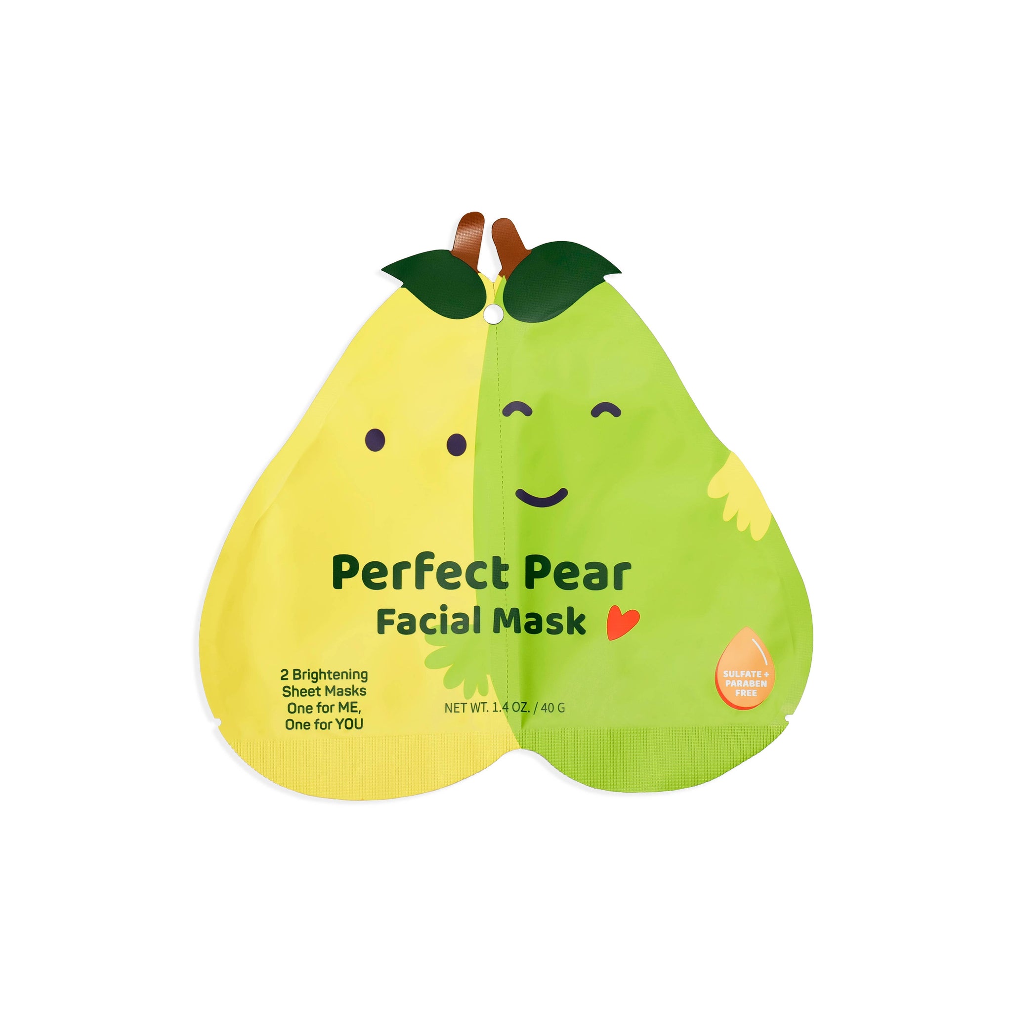Perfect Pear Sheet Facial Mask  (2 in 1)