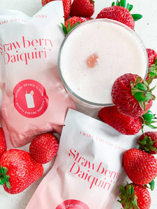 Infused Cotton Candy: Strawberry Daiquiri (MUST BE 21+)