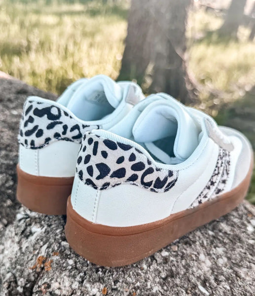 Retro Leopard Sneakers