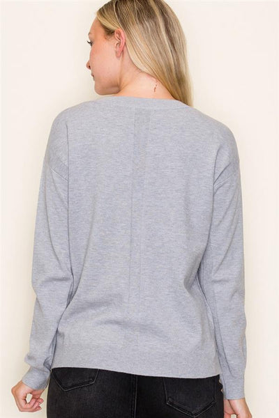 Heather Grey Everyday Sweater