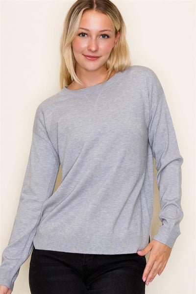 Heather Grey Everyday Sweater