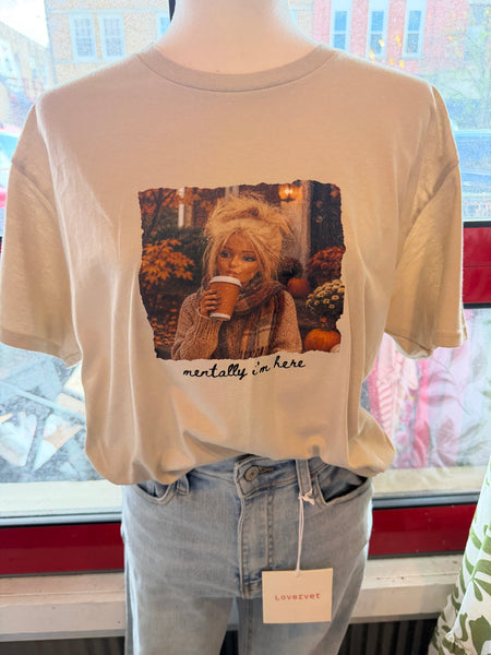 Mentally Here Graphic Tee