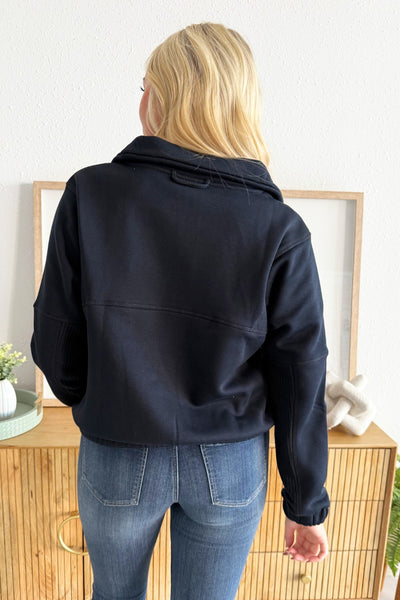 Deep Navy Tundra Thermal Half-Zip