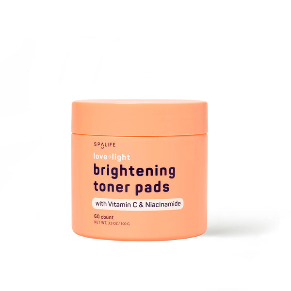 Love + Light Brightening Toner Pads - 60 count