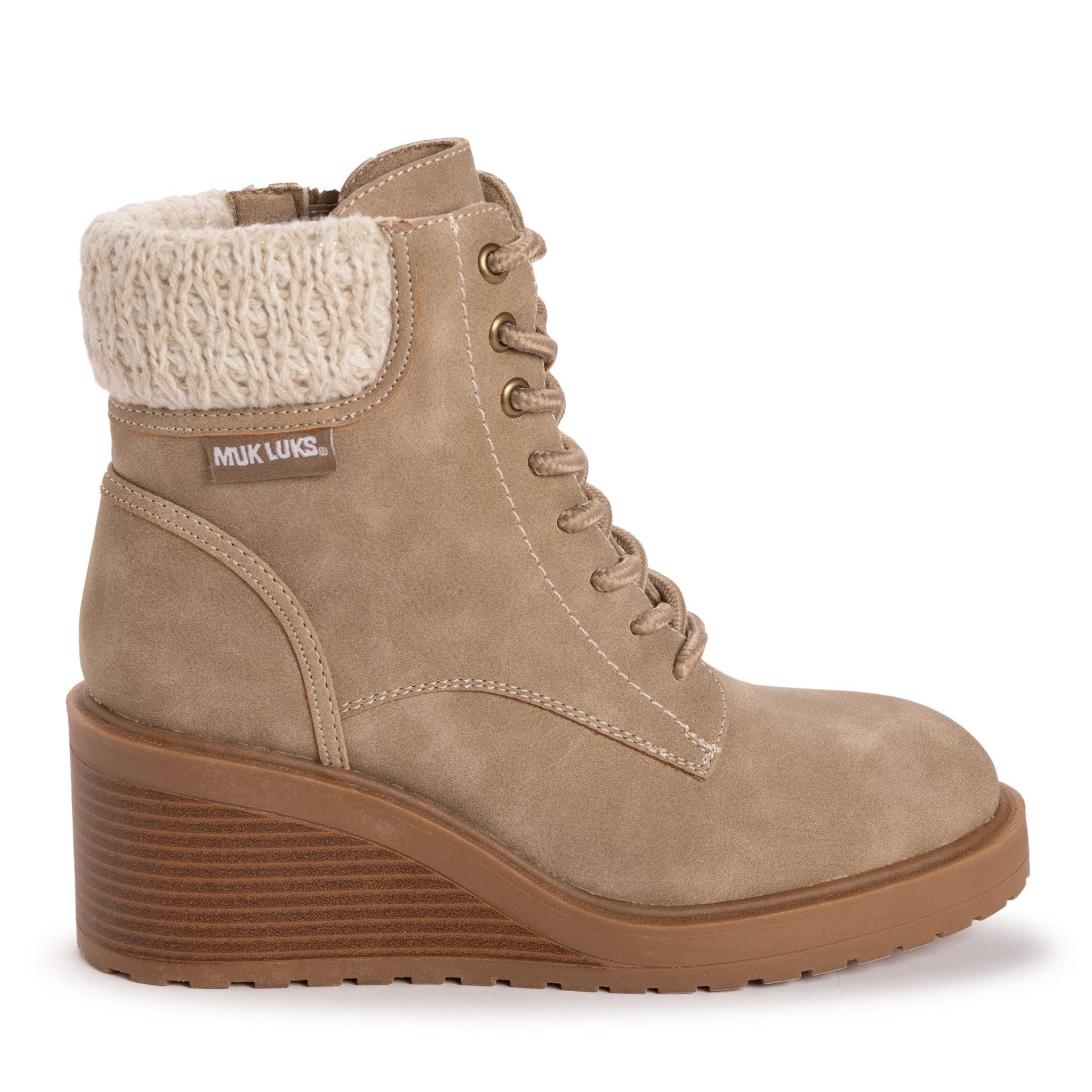 Muk Luks Sky Solange Wedge Boots