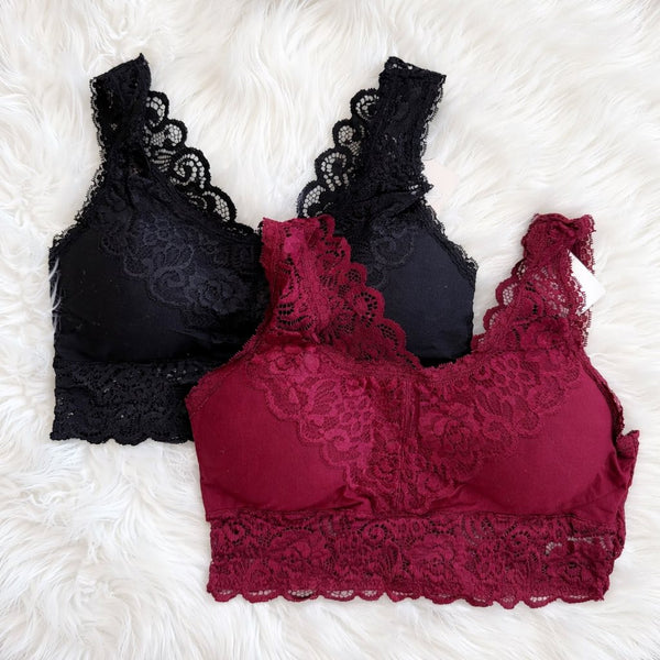 Seamless Lace Bralette - More Colors!