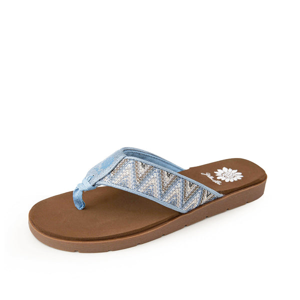 Yellow Box Fidda Blue Multi Sandals