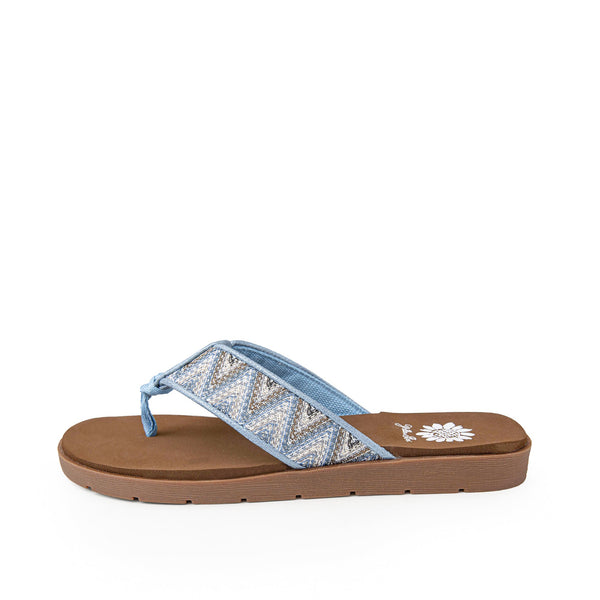 Yellow Box Fidda Blue Multi Sandals