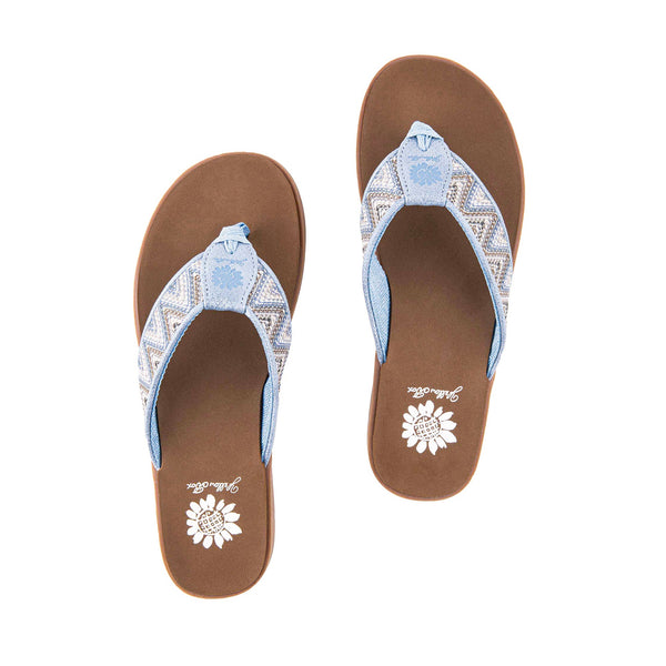 Yellow Box Fidda Blue Multi Sandals