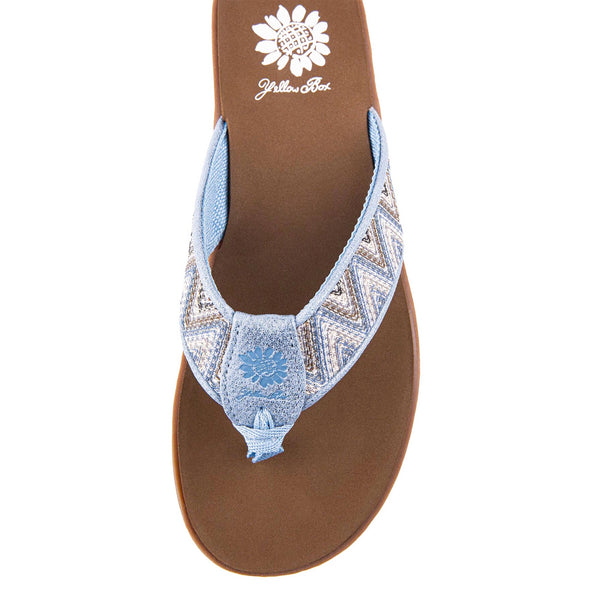 Yellow Box Fidda Blue Multi Sandals