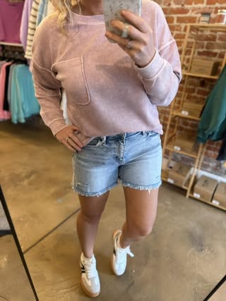 Lovervet Distressed Denim Shorts