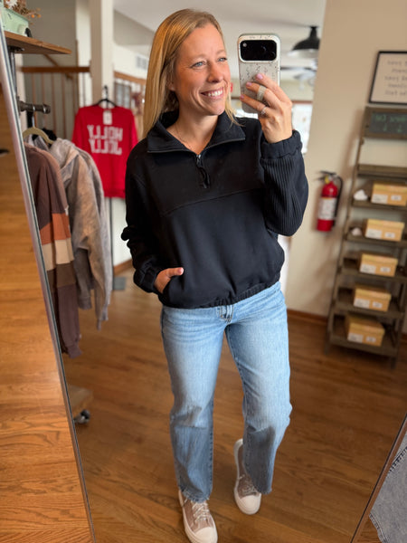 Deep Navy Tundra Thermal Half-Zip