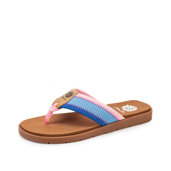 Yellow Box Fahad Blue Multi Sandals