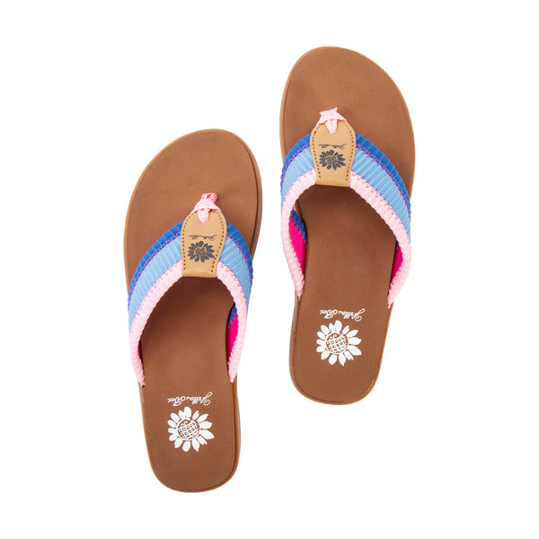 Yellow Box Fahad Blue Multi Sandals