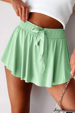 Light Green Athletic Skort