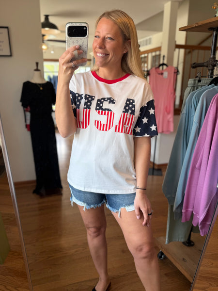 Flag USA Graphic Tee